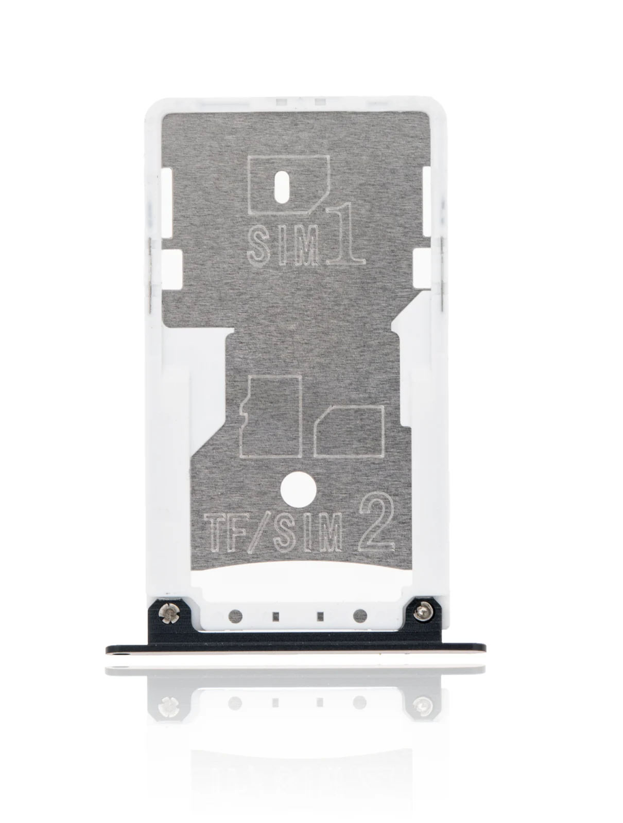 Sim Card Tray For Xiaomi Redmi Note 4X (Matte Black) - Image 2