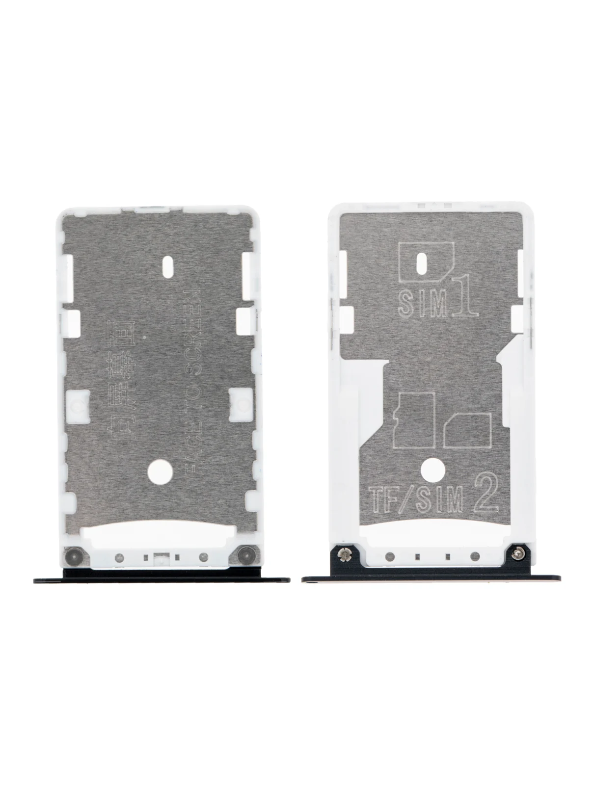 Sim Card Tray For Xiaomi Redmi Note 4X (Matte Black) - Image 3