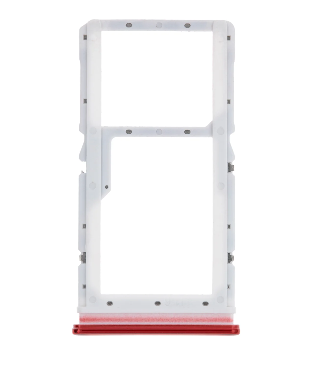 Sim Card Tray For Xiaomi Redmi Note 8 Pro (Red) - Image 2