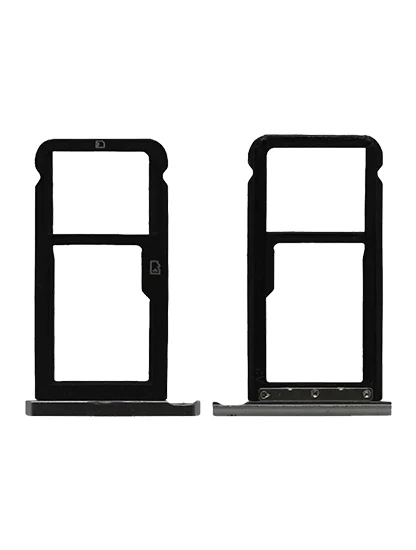 Sim Card Tray For ZTE ZMax Pro (Z981) (Black) - Image 4