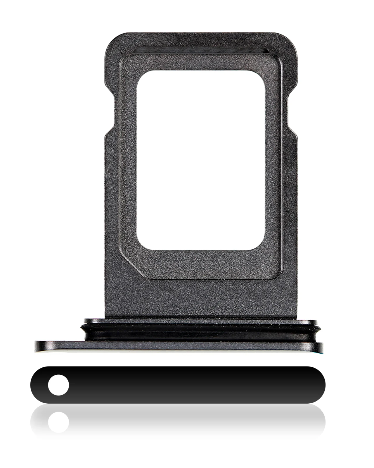 Sim Card Tray For iPhone 11 (Service Pack) (Black)