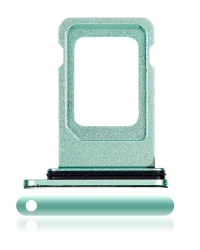 Sim Card Tray For iPhone 11 (Service Pack) (Green)
