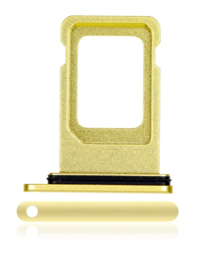 Sim Card Tray For iPhone 11 (Service Pack) (Yellow)