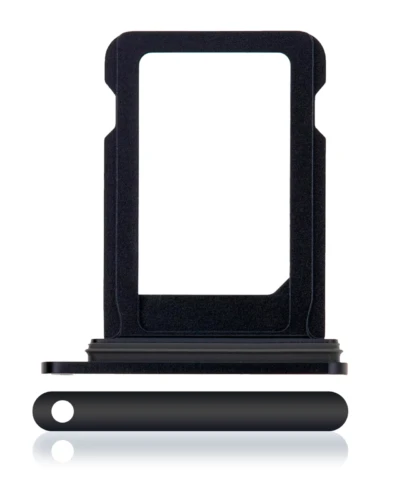 Sim Card Tray For iPhone 12 Mini (Service Pack) (Black)