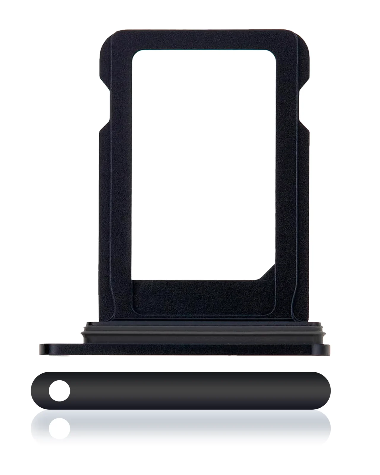 Sim Card Tray For iPhone 12 Mini (Service Pack) (Black)