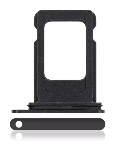 Sim Card Tray For iPhone 12 (Service Pack) (Black)