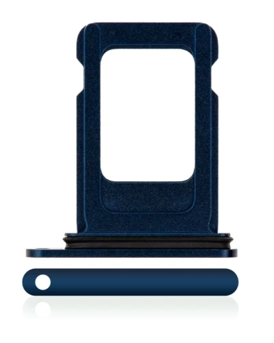 Sim Card Tray For iPhone 12 (Service Pack) (Blue)
