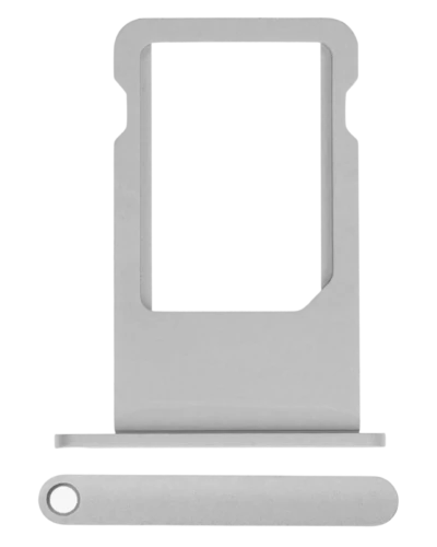 Sim Card Tray For iPhone 6S (Service Pack) (Silver)