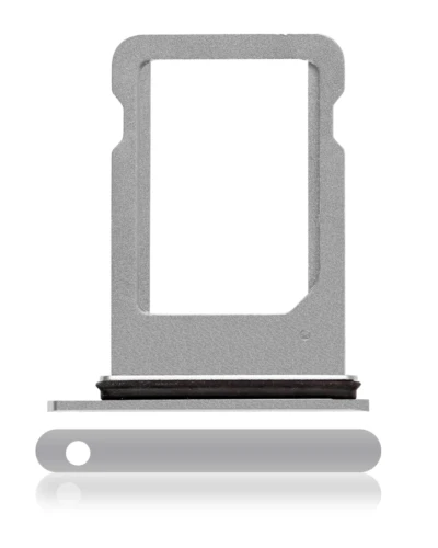 Sim Card Tray For iPhone XS (Service Pack) (Silver)