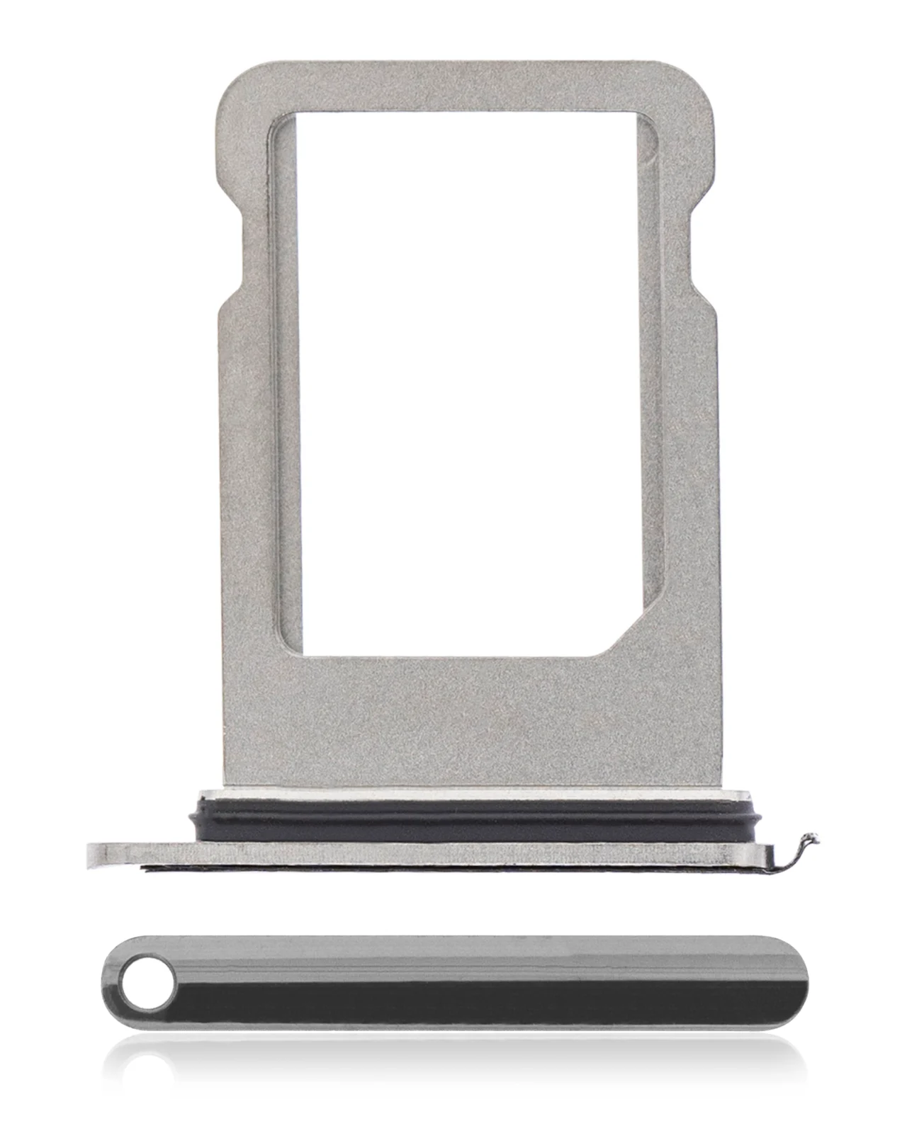 Sim Card Tray For iPhone XS (Silver) - Image 3