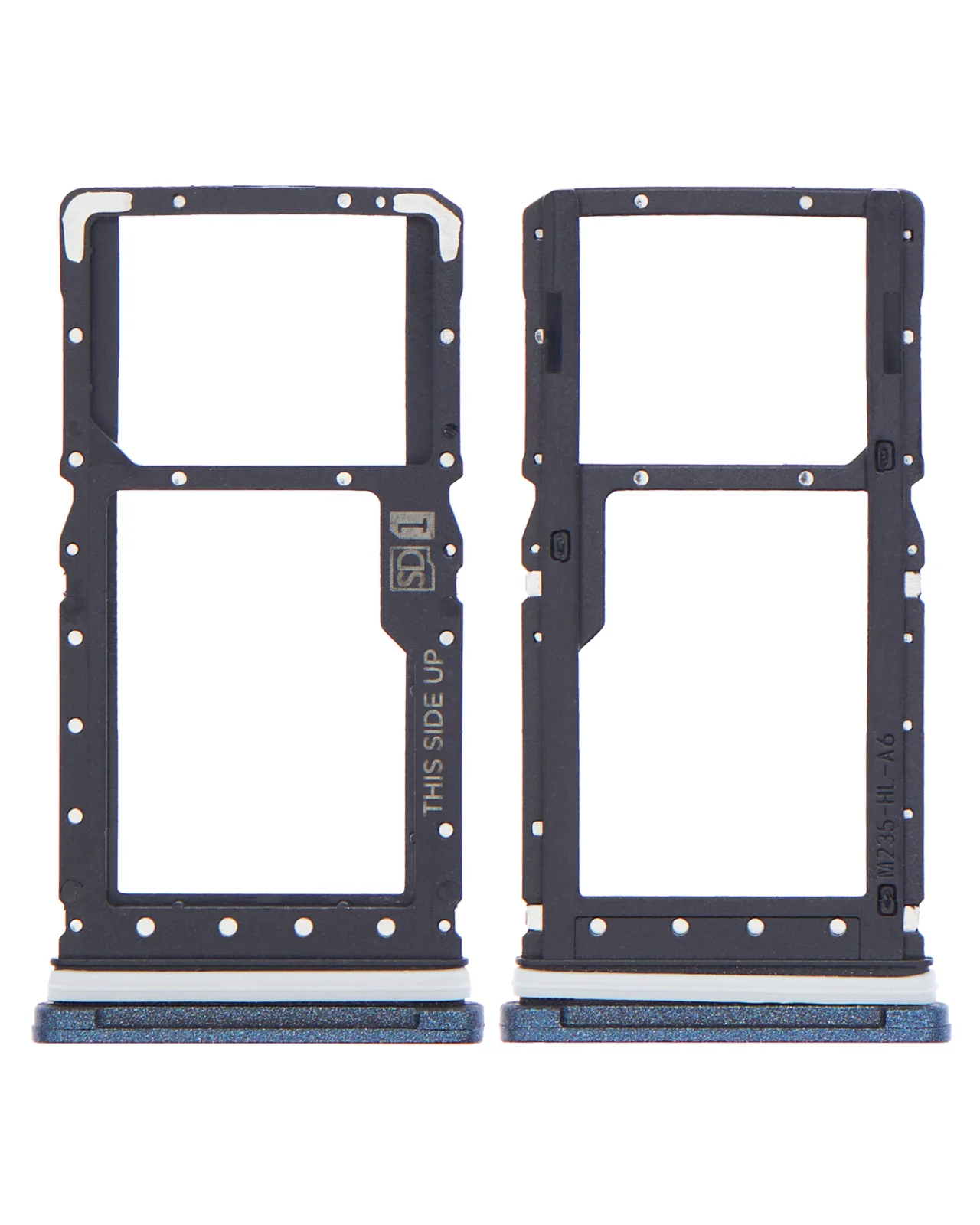 Single Sim Card Tray For Motorola Moto E (XT2052 / 2020) (Genuine OEM) (Midnight Blue)