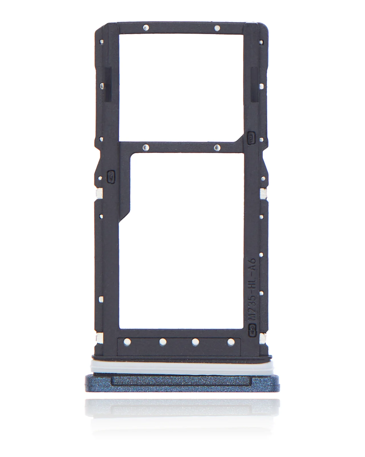 Single Sim Card Tray For Motorola Moto E (XT2052 / 2020) (Genuine OEM) (Midnight Blue) - Image 2