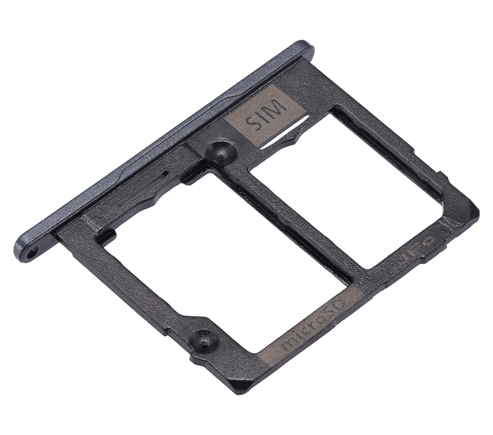 Single Sim Card Tray For Samsung Galaxy Tab A 10.1" (T515 / T517) (Black) - Image 3