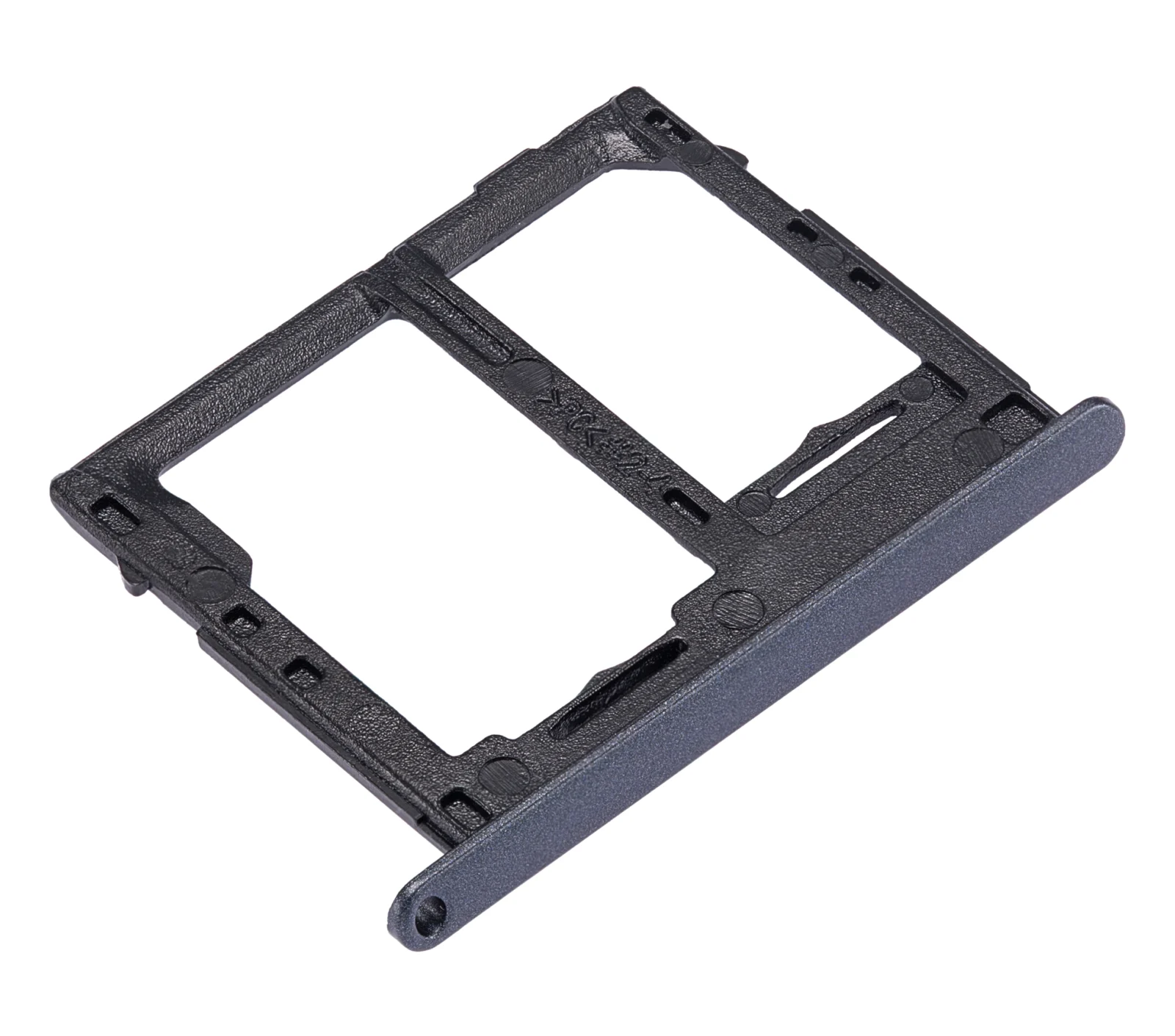 Single Sim Card Tray For Samsung Galaxy Tab A 10.1" (T515 / T517) (Black) - Image 4