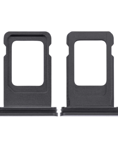 Single Sim Card Tray For iPhone 11 (Black)