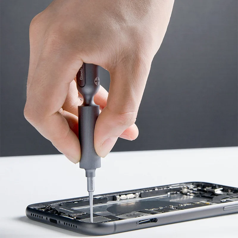 Super Tactile Grip-type Precision Henry Phillips Screwdriver Set 5 in 1 (Torx T2 / Phillips 2.00mm / Pentalobe 0.8MM / Tri-Wing / 1.5MM Phillips) (Qianli) - Image 8