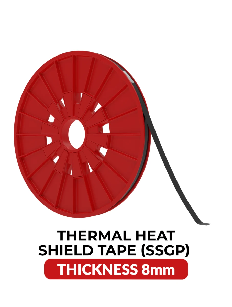 Thermal Heat Shield Tape (8MM x 25M) (SSGP) - Image 2