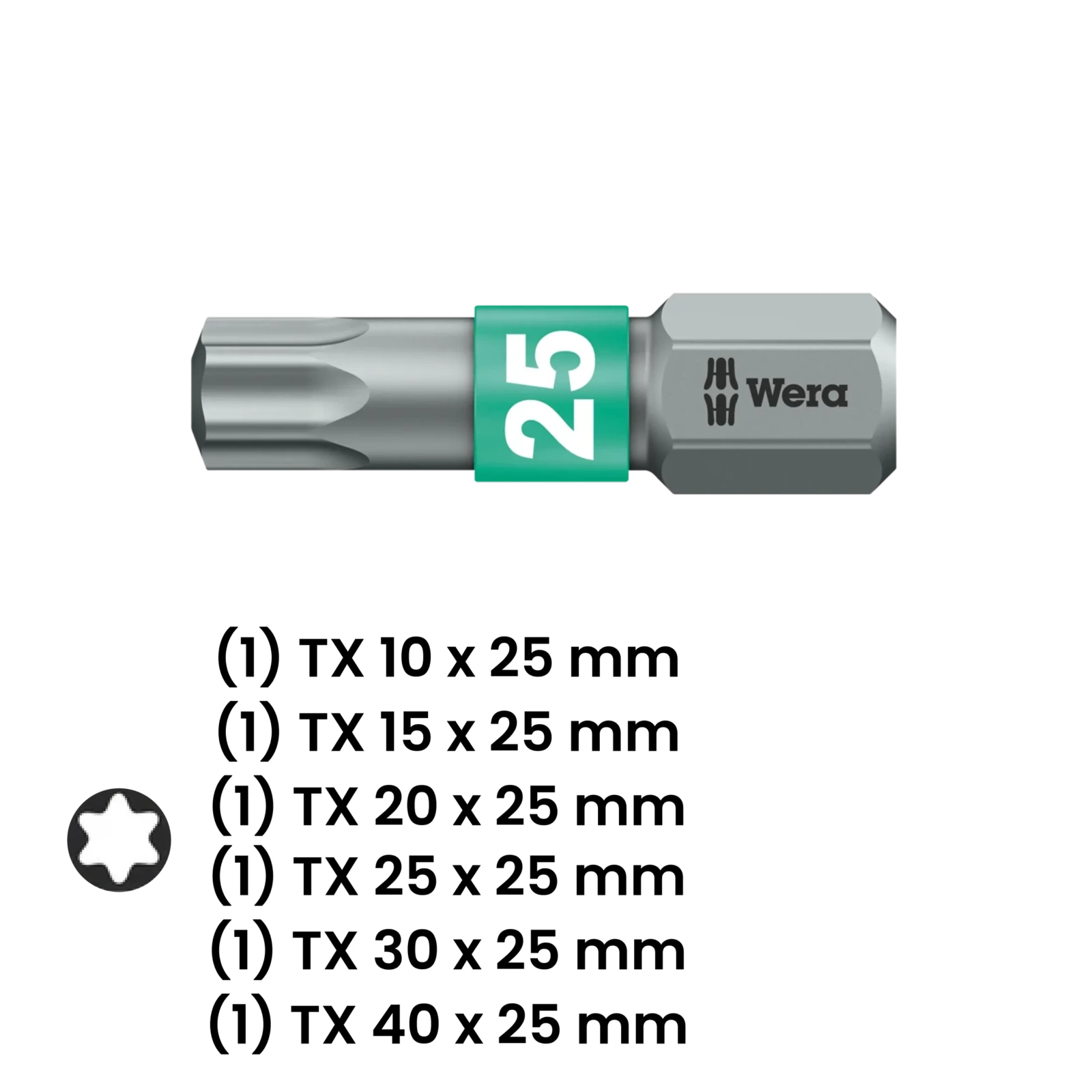 Tool-Check Plus 2 Ratchet Socket and Bit Set (39 Piece) (Wera)