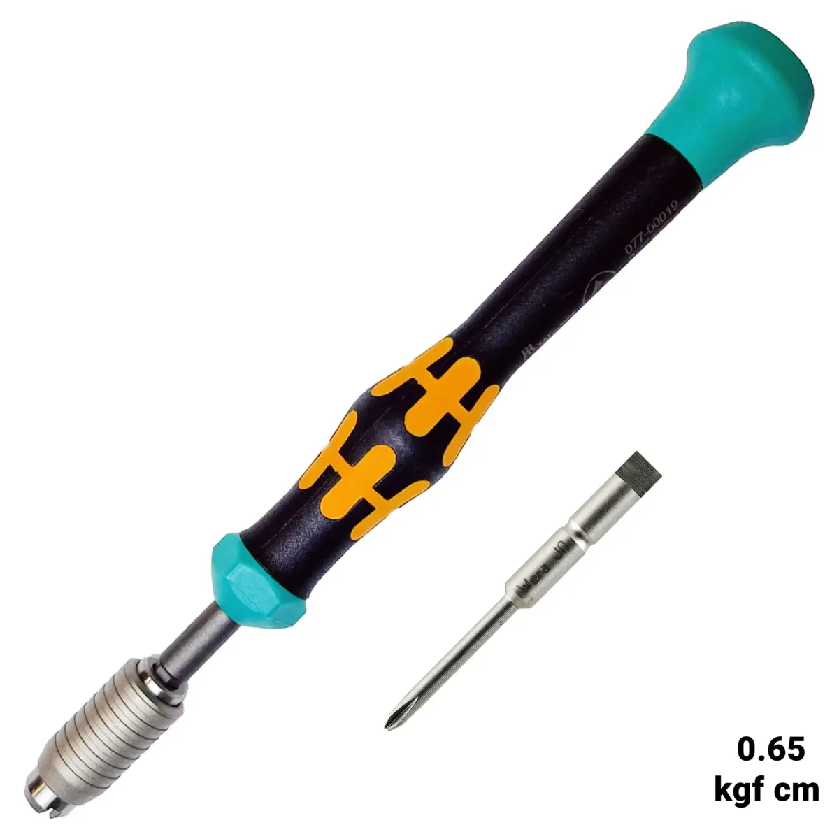Torque Screwdriver Micro ESD Kit (0.65 kgf cm) (Wera) (Blue) - Image 3