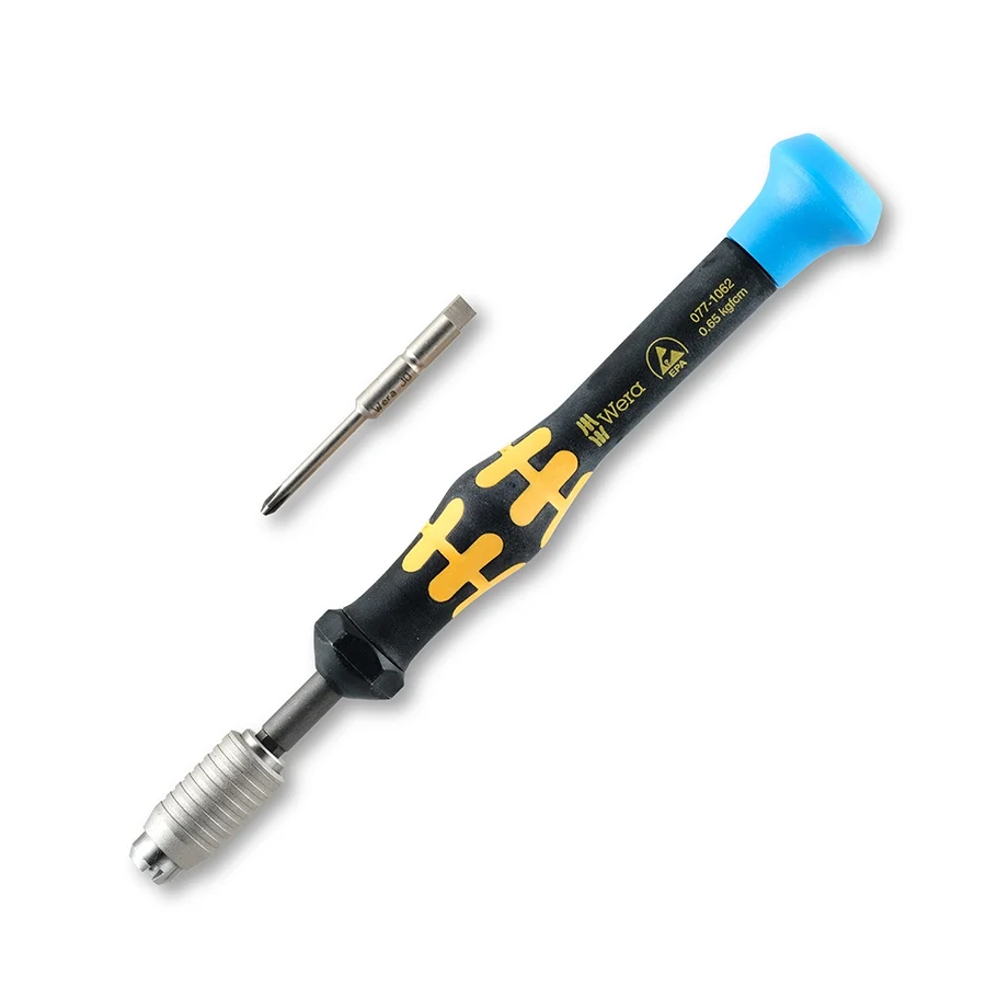 Torque Screwdriver Micro ESD Kit (0.65 kgf cm) (Wera) (Blue) - Image 4