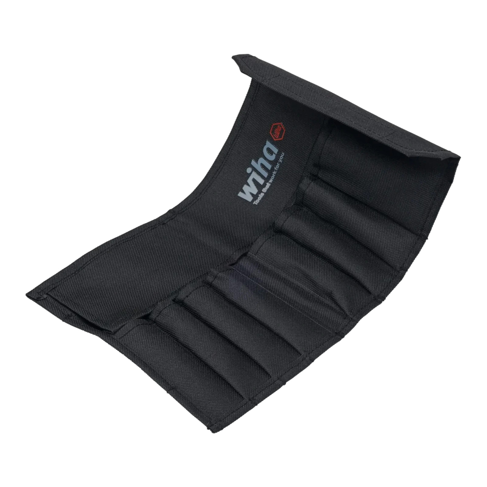 Wiha Canvas Fold-Up Tool Pouch With Velcro Closure