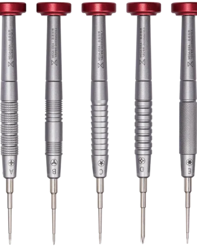 iFlying 2D Precision Screwdriver Kit (Crosshead 1.2mm / Tri-Point Y0.6 / Pentalobe 0.8mm / 2.5mm Convex Cross / Torx T2) (Qianli)