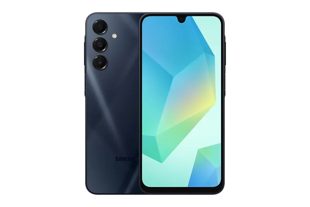 Samsung Galaxy A16 5G front and back
